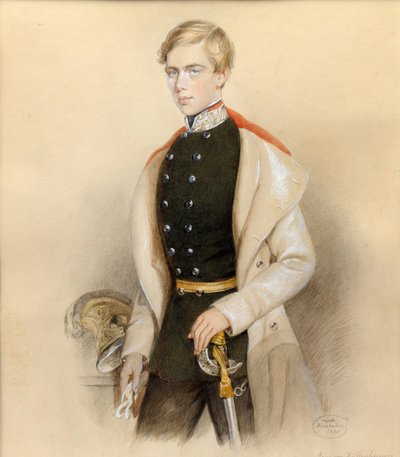 Archduke Ferdinand Maximilian of Austria by Erni von Hüttenbrenner