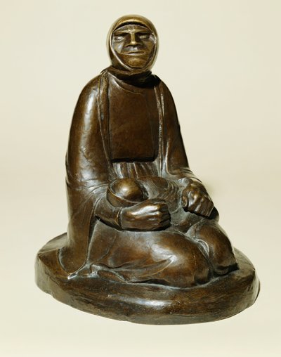 Beggar Woman with a Child (Blind Beggar with a Child) by Ernst Barlach