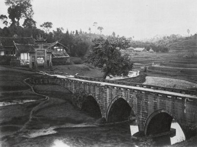 Luchou, Tzeliutsing, Szechuan, Landscape by Ernst Boerschmann