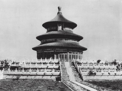 Temple of Heaven, Hall of Annual Prayers by Ernst Boerschmann