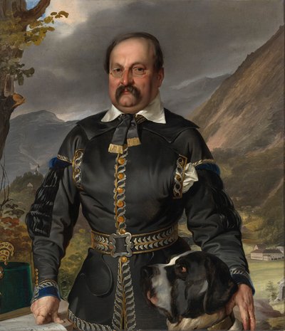 Franz Anton Ritter von Jakomini in Mining Uniform by Ernst Christian Moser