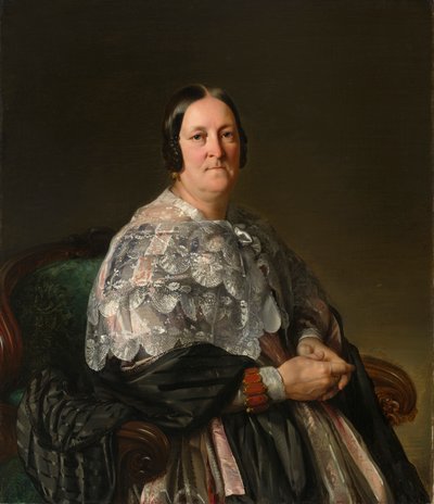Portrait of Maria Theresia Freiin von Jakomini by Ernst Christian Moser