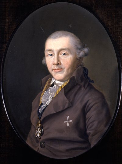 Portrait of Prince August von Sachsen-Gotha-Altenburg, 1795 by Ernst Christian Specht