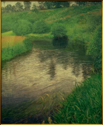 The Alster Valley near Wellingsbüttel by Ernst Eitner