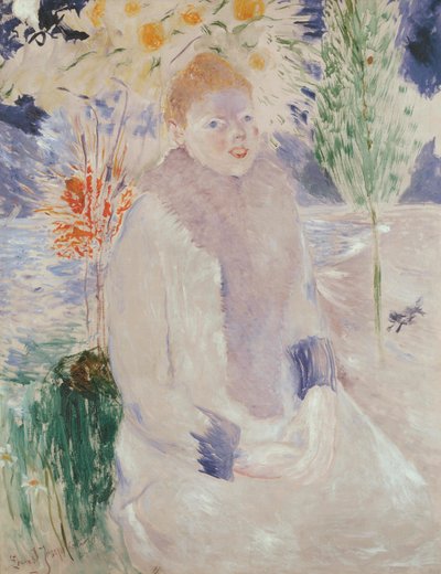 Portrait of a Lady by Ernst Josephson