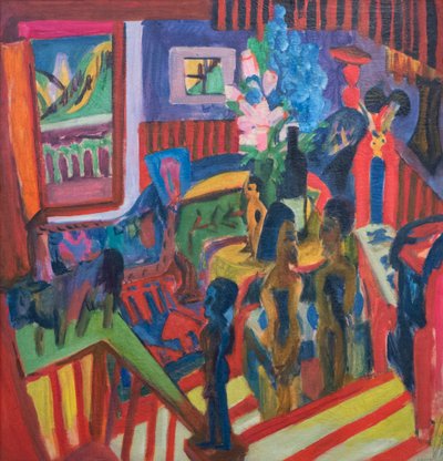 Corner of the Studio by Ernst Ludwig Kirchner