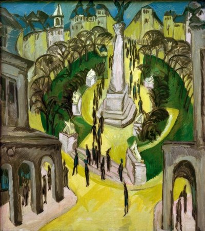 The Roundabout by Ernst Ludwig Kirchner