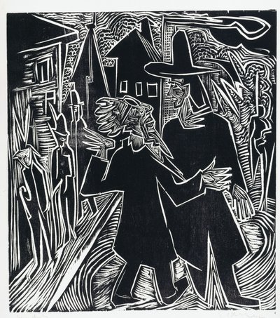 David and Absalom by Ernst Ludwig Kirchner