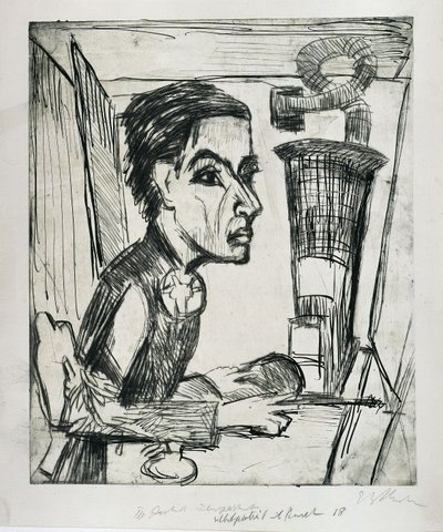 The Painter by Ernst Ludwig Kirchner