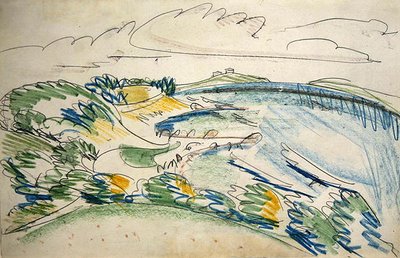 Fehmarn Coast near Wulfen by Ernst Ludwig Kirchner