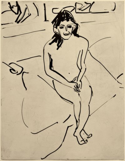 Untitled (Marcella) by Ernst Ludwig Kirchner