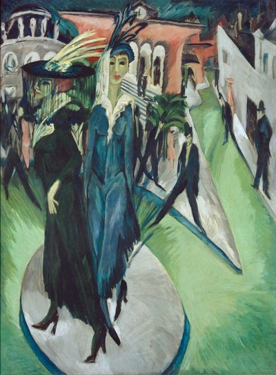 Potsdamer Platz by Ernst Ludwig Kirchner
