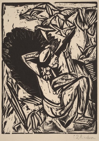 The Gull Hunter by Ernst Ludwig Kirchner