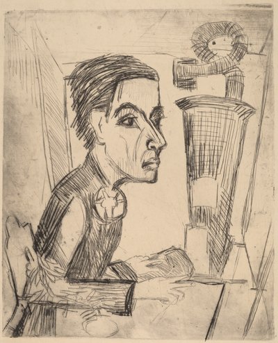 The Painter by Ernst Ludwig Kirchner