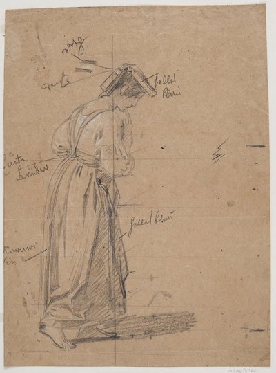 The Girl at the Letter Writer