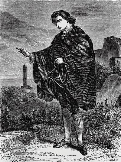Illustration for Entail, novella by Ernst Theodor Amadeus Hoffmann by Ernst Theodor Amadeus Hoffmann