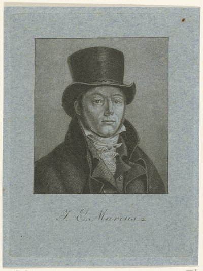 Portrait of Jacob Ernst Marcus by Ernst Willem Jan Bagelaar