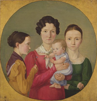 The Sisters Malvine, Hermine, Adelheid and Ida Speckter by Erwin Speckter