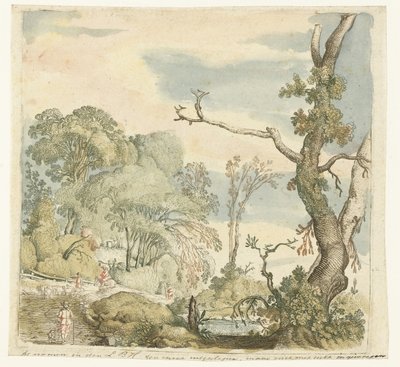 Landscape with Trees by Esaias van de Velde