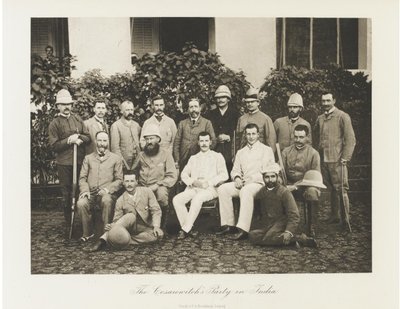 Tsarevich Nicholas Alexandrovich of Russia visiting India, 1891 by Esper Esperovich Ukhtomsky