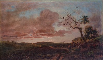 The cross on the road by Esteban Chartrand