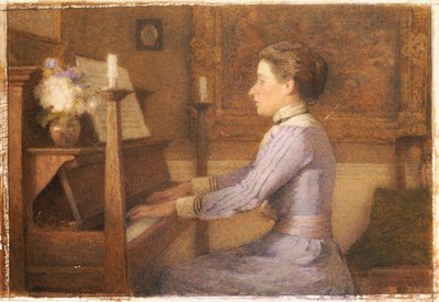 At the Piano by Esther H. Jones