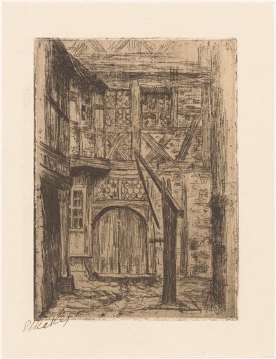 Rothenburg by Etha Fles (signed by artist)