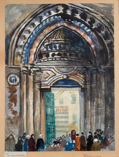 Damascus Khan, c.1919-21 by Ethel Brilliana Tweedie