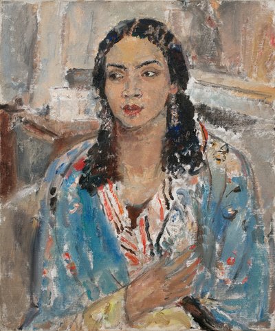The Blue Jacket by Ethel Walker