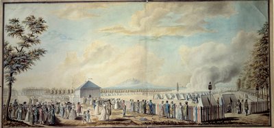French Revolution: Military Camp of the School of Mars by Etienne Bericourt