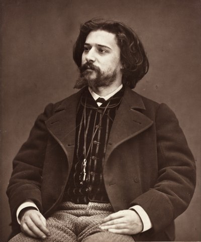 Alphonse Daudet, French Novelist by Etienne Carjat