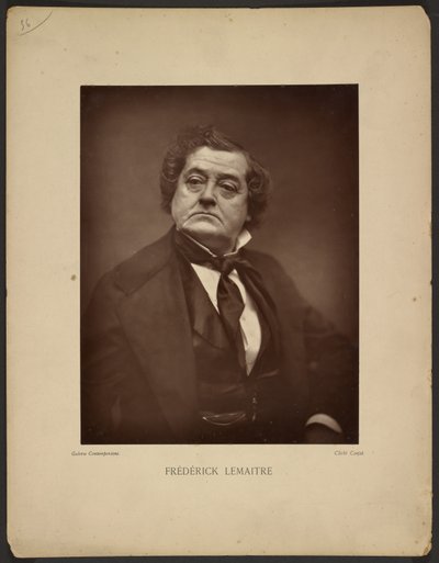 Frédérick Lemaître by Etienne Carjat