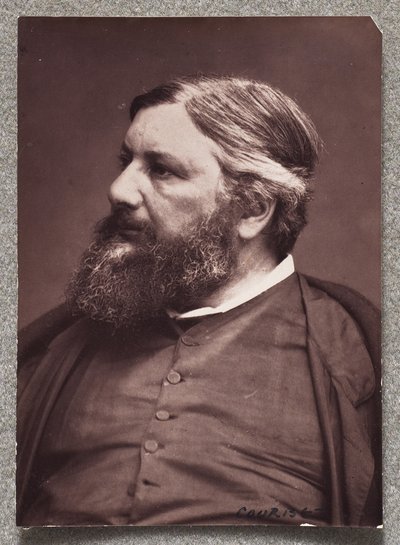 Gustave Courbet by Etienne Carjat