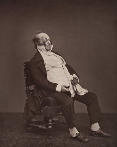 Henry Monnier, from Galerie contemporaine, littéraire, artistique by Etienne Carjat