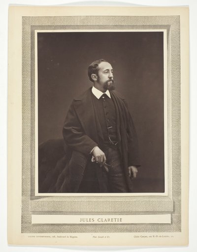Jules Claretie by Etienne Carjat