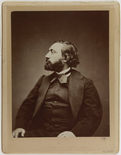 Léon Gambetta (1838-1882), Lawyer and Politician by Etienne Carjat