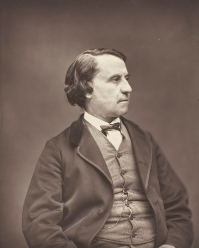 Louis Blanc [French politician and historian], c. 1876-77 by Etienne Carjat