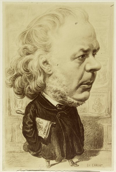 Portrait of Daumier by Etienne Carjat