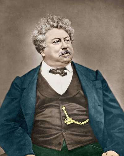 Portrait of Alexandre Dumas Père by Carjat. by Etienne Carjat