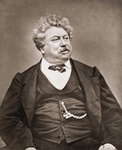 Portrait of Alexandre Dumas Père by Carjat by Etienne Carjat