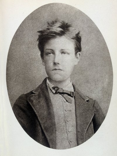 Portrait of Arthur Rimbaud (1859 - 1891) by Etienne Carjat