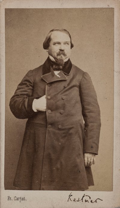 Portrait of the Composer Jean-Georges Kastner 1810-1867, 1867 by Etienne Carjat