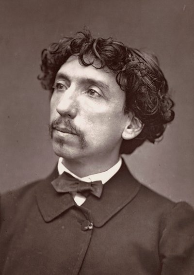 Portrait of the architect Charles Garnier by Etienne Carjat
