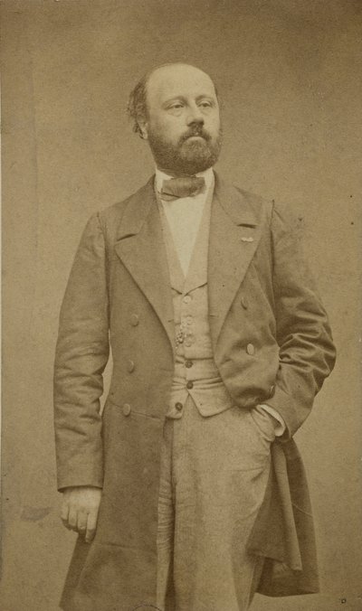 Portrait of the composer François Bazin 1816-1878 by Etienne Carjat