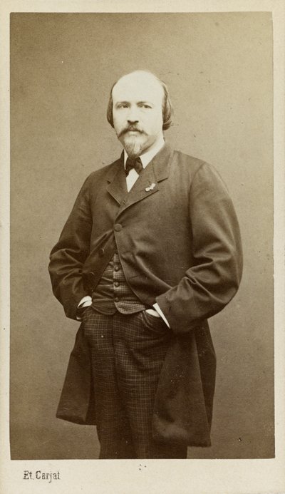 Portrait of the composer Victor Massé 1822-1884, ca 1865 by Etienne Carjat