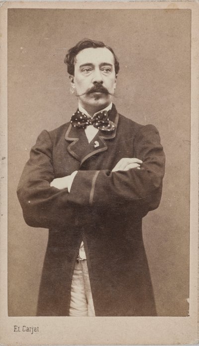 Portrait of the painter Alfred Stevens 1828-1906, c. 1870 by Etienne Carjat