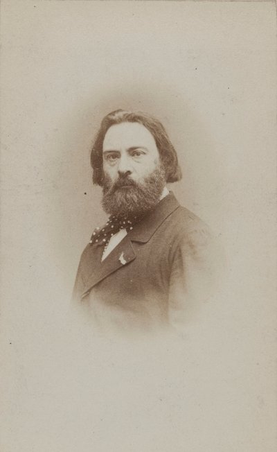 Portrait of the pianist and composer Émile Prudent by Etienne Carjat