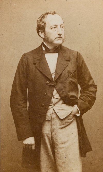 Portrait of the pianist and composer Sigismund Thalberg by Etienne Carjat