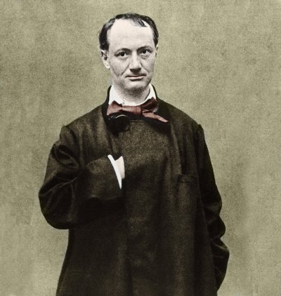 Portrait of the poet Charles Baudelaire (1821-1867) by Etienne Carjat