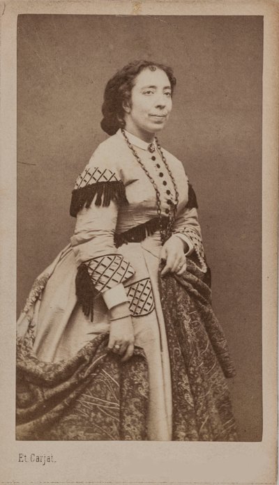 Portrait of the singer and composer Pauline Viardot by Etienne Carjat